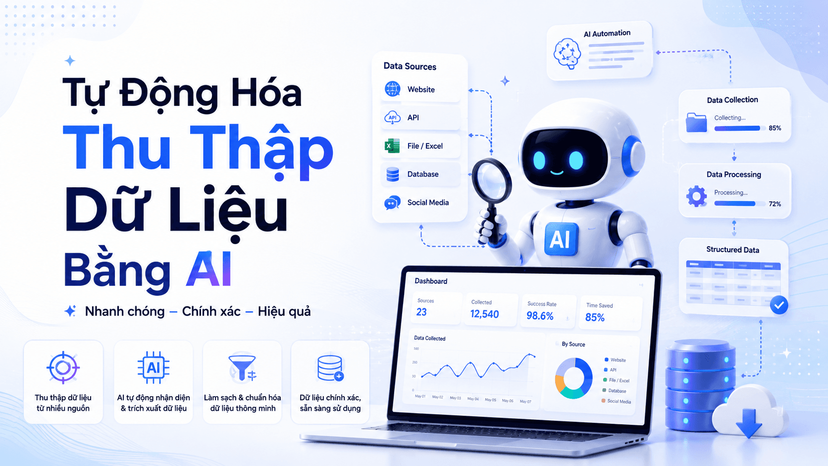 Tự Động Hóa Thu Thập Dữ Liệu Bằng AI