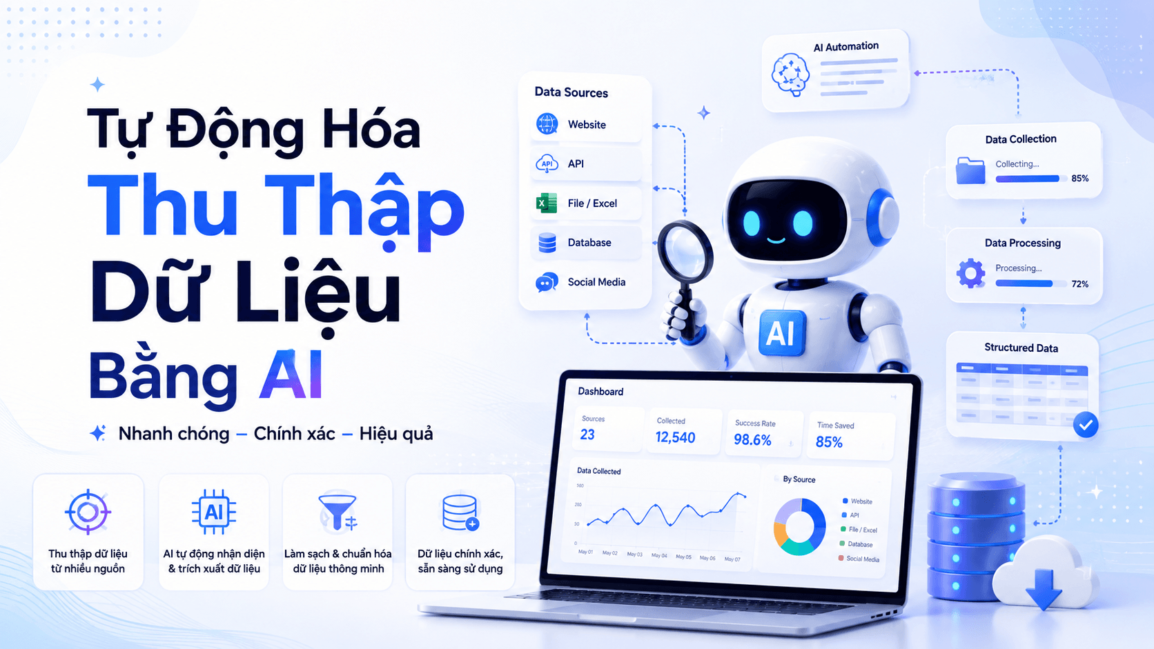 Tự Động Hóa Thu Thập Dữ Liệu Bằng AI